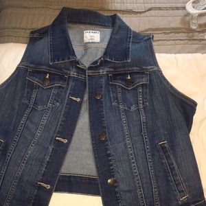 Jean vest- denim